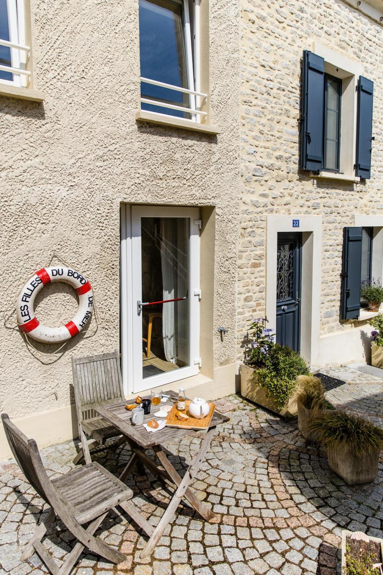 Mer Nature, Appartement Spacieux By Les Filles Du Bord De Mer, Petite Terrasse Vue Mer ปอร์-อ็อง-เบสแซ็ง-อุปแป็ง ภายนอก รูปภาพ